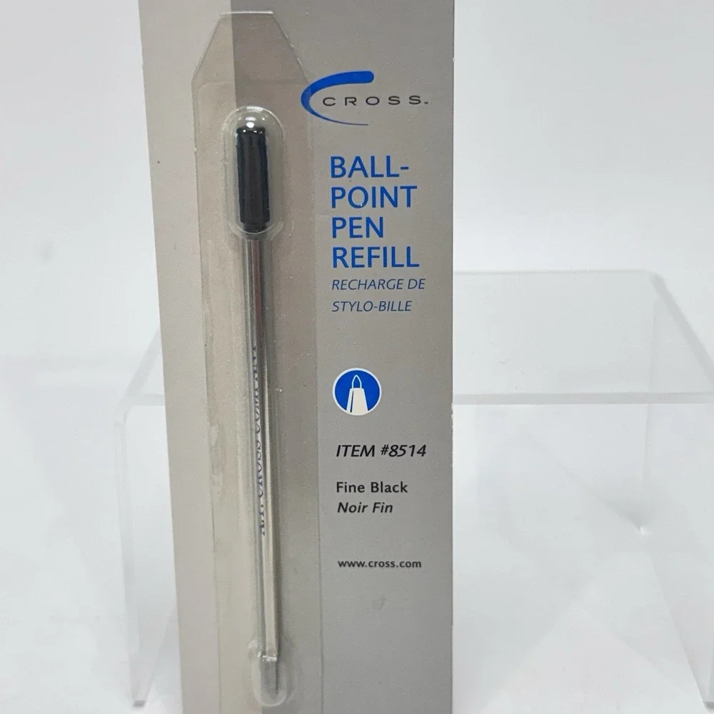 Cross Ball Point Pen‎ Refill Fine Black Ink Item #8514 Lot of 2